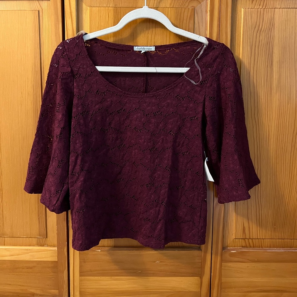 Charolette Russe S crop top